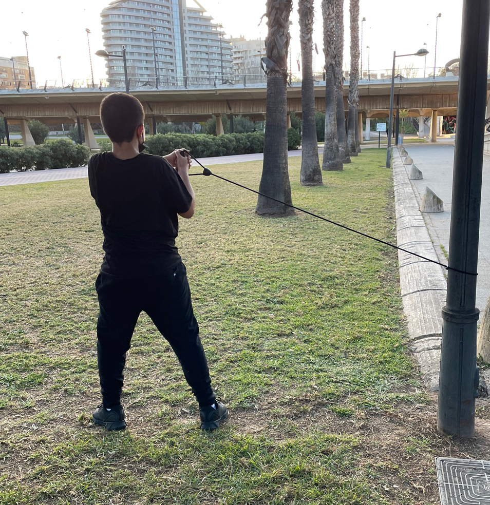 Entrenamiento personalizado al aire libre en Valencia